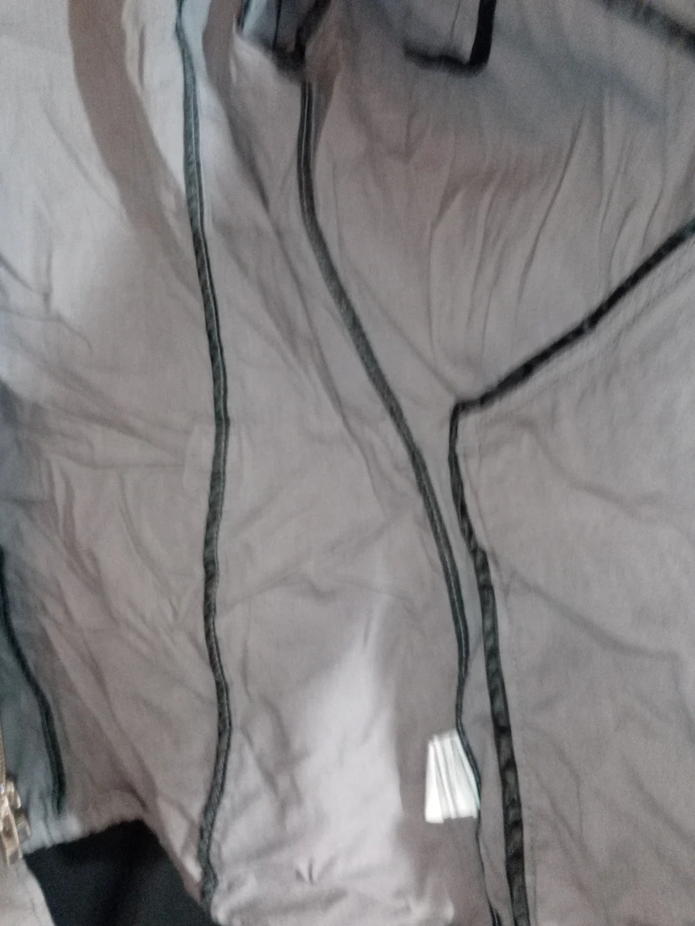 Armani Exchange Men's Military Field Jacket in Light Gray